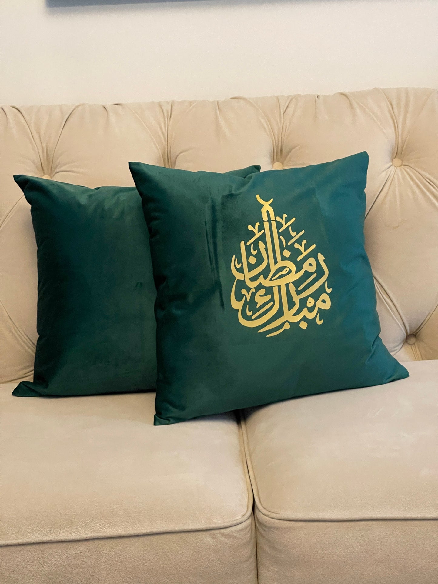 Ramadan Mubarak pillow cover Ramadan pillow case Ramadan decoration 18X18 inches