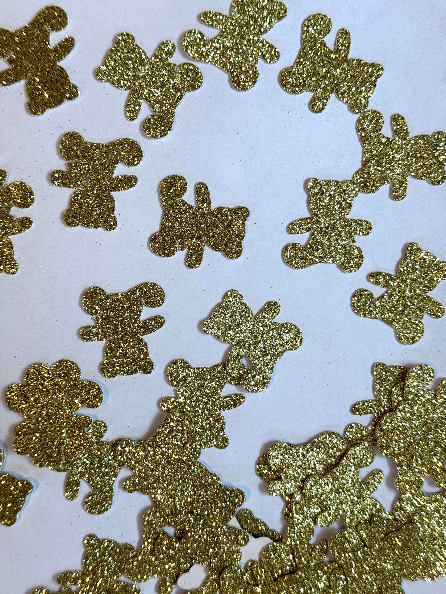 Gold Teddy Bear Baby Shower Decor | Bear Confetti | Teddy Bear Party | Party Decorations | Baby Shower Confetti | New Baby Decoration