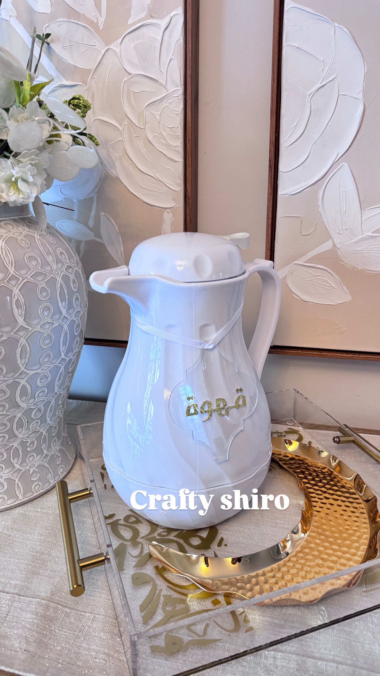 Coffee and Tea Acrylic Charms Ramadan Eid Dallah Charms Ramadan & Eid Decor Arabic Dallah Acrylic Charms Minimalist Charms