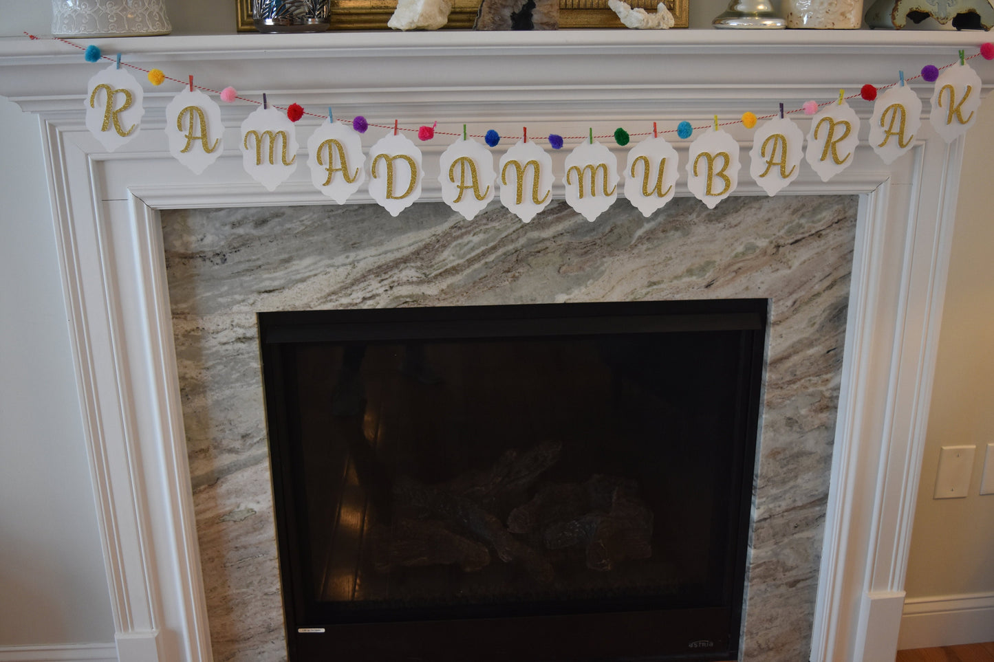 Ramadan / Eid banner, Ramadan mubarak banner black and gold Ramadan banner Eid Mubarak banner Eid banner Ramadan decoration