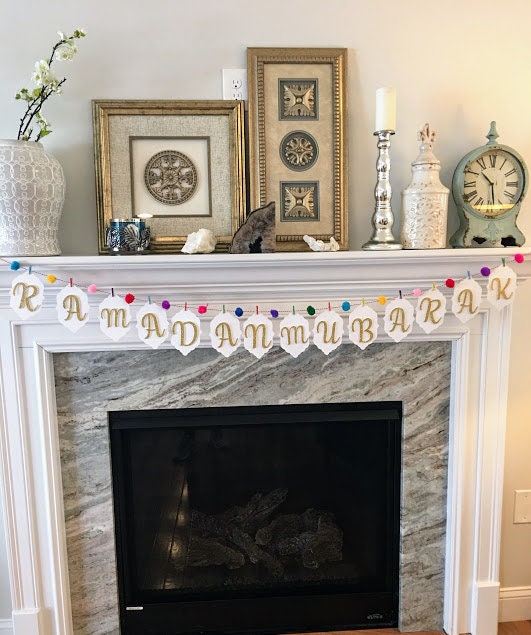 Ramadan / Eid banner, Ramadan mubarak banner black and gold Ramadan banner Eid Mubarak banner Eid banner Ramadan decoration