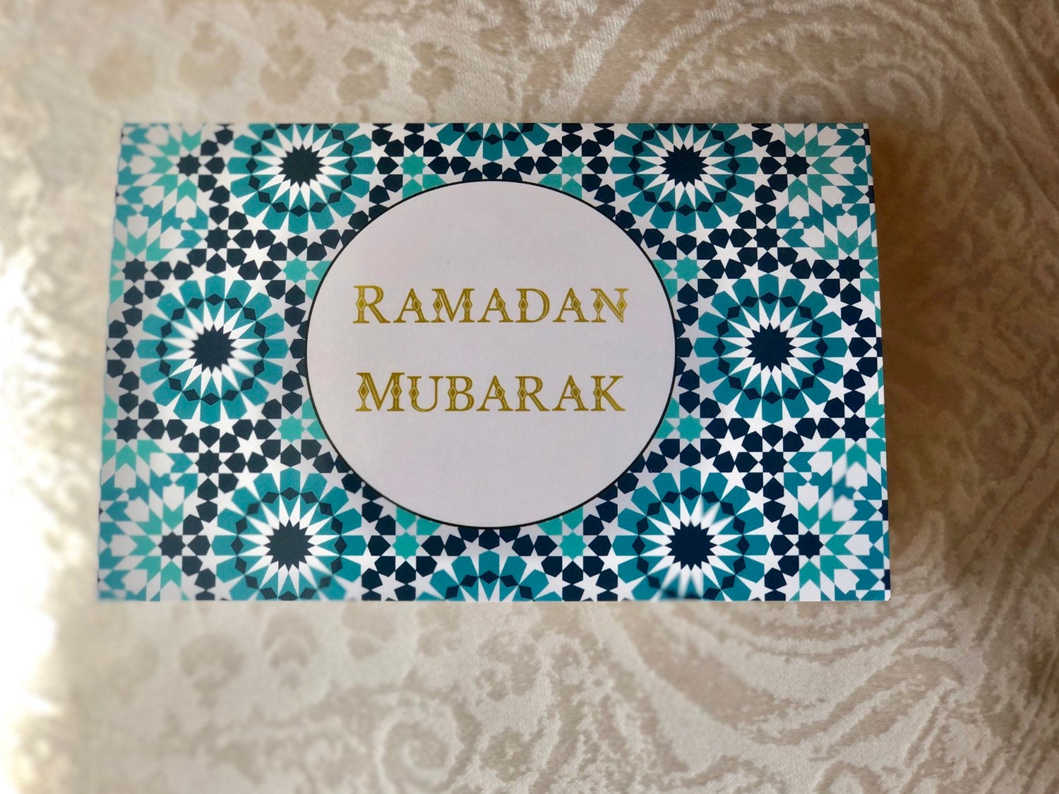 Ramadan Mubarak greeting card ramadan card