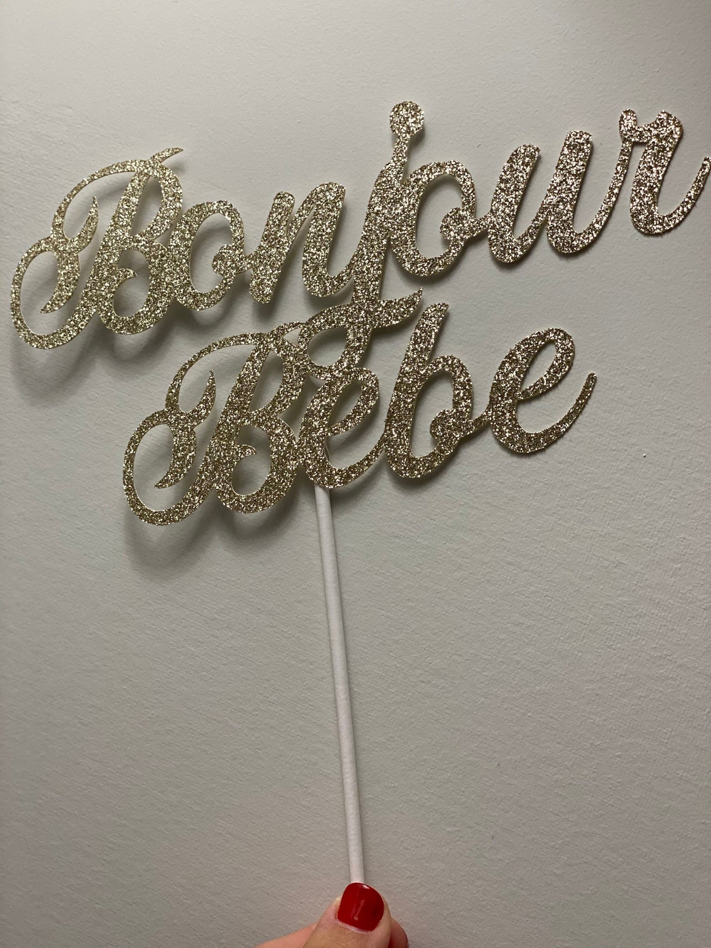 Bonjour Bebe Cake Topper, Baby Shower Cake Topper, Parisian Baby Shower, Baby Cake Topper, Paris Theme, Gold Baby Shower Cake Topper, Bebe