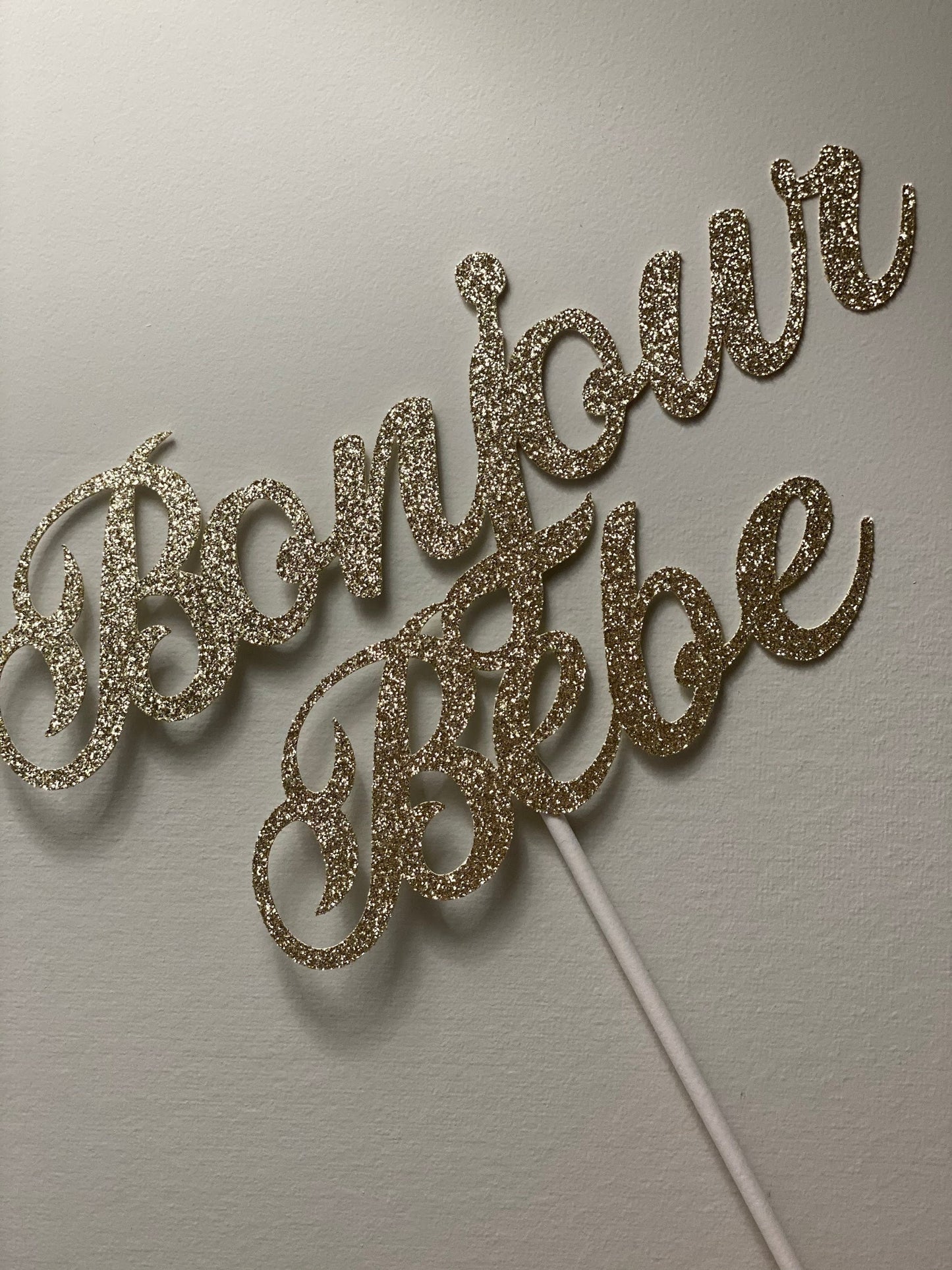 Bonjour Bebe Cake Topper, Baby Shower Cake Topper, Parisian Baby Shower, Baby Cake Topper, Paris Theme, Gold Baby Shower Cake Topper, Bebe