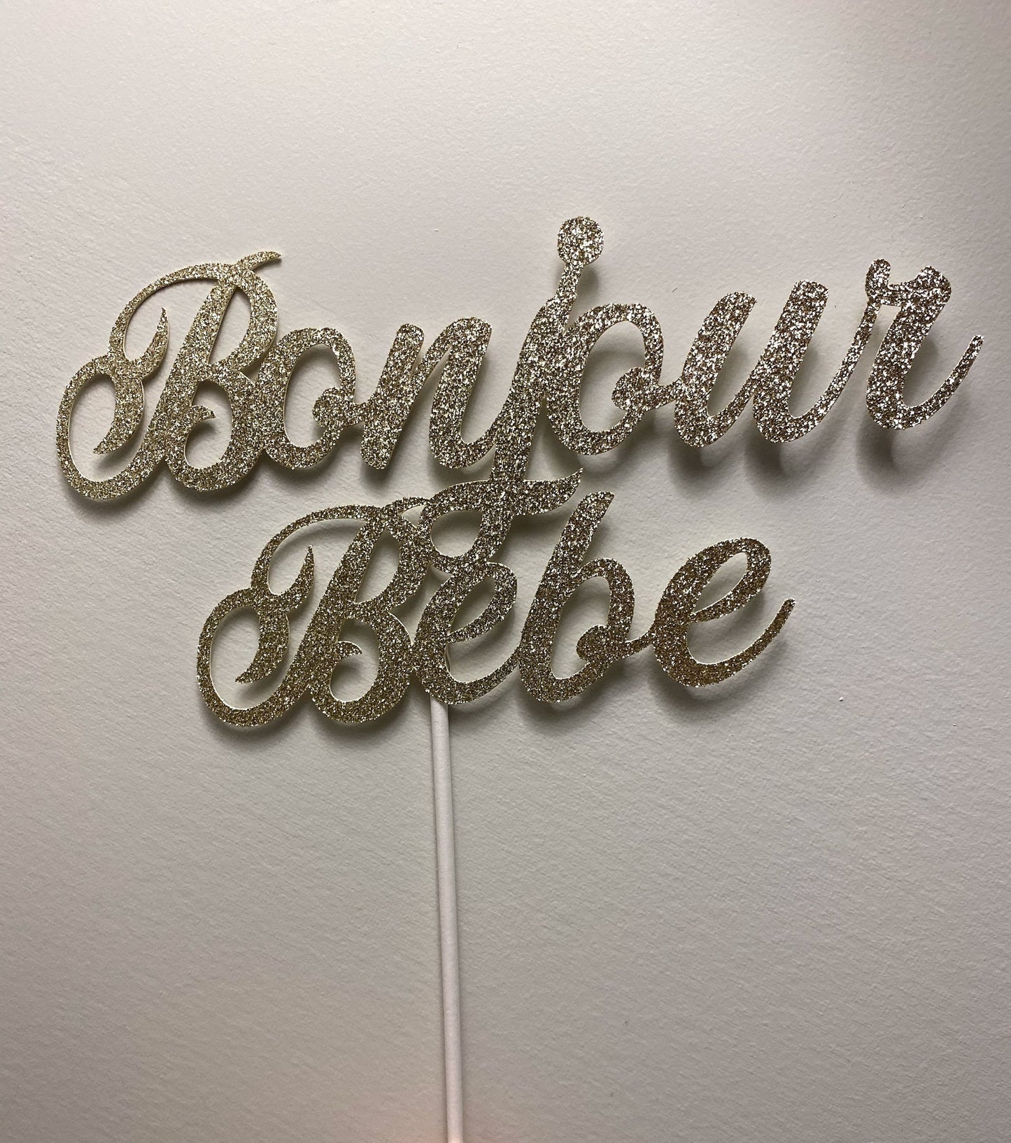 Bonjour Bebe Cake Topper, Baby Shower Cake Topper, Parisian Baby Shower, Baby Cake Topper, Paris Theme, Gold Baby Shower Cake Topper, Bebe