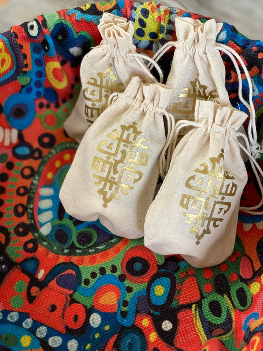 Eid Mubarak goodie bags - cotton goodie bags - eid gifts - eidi