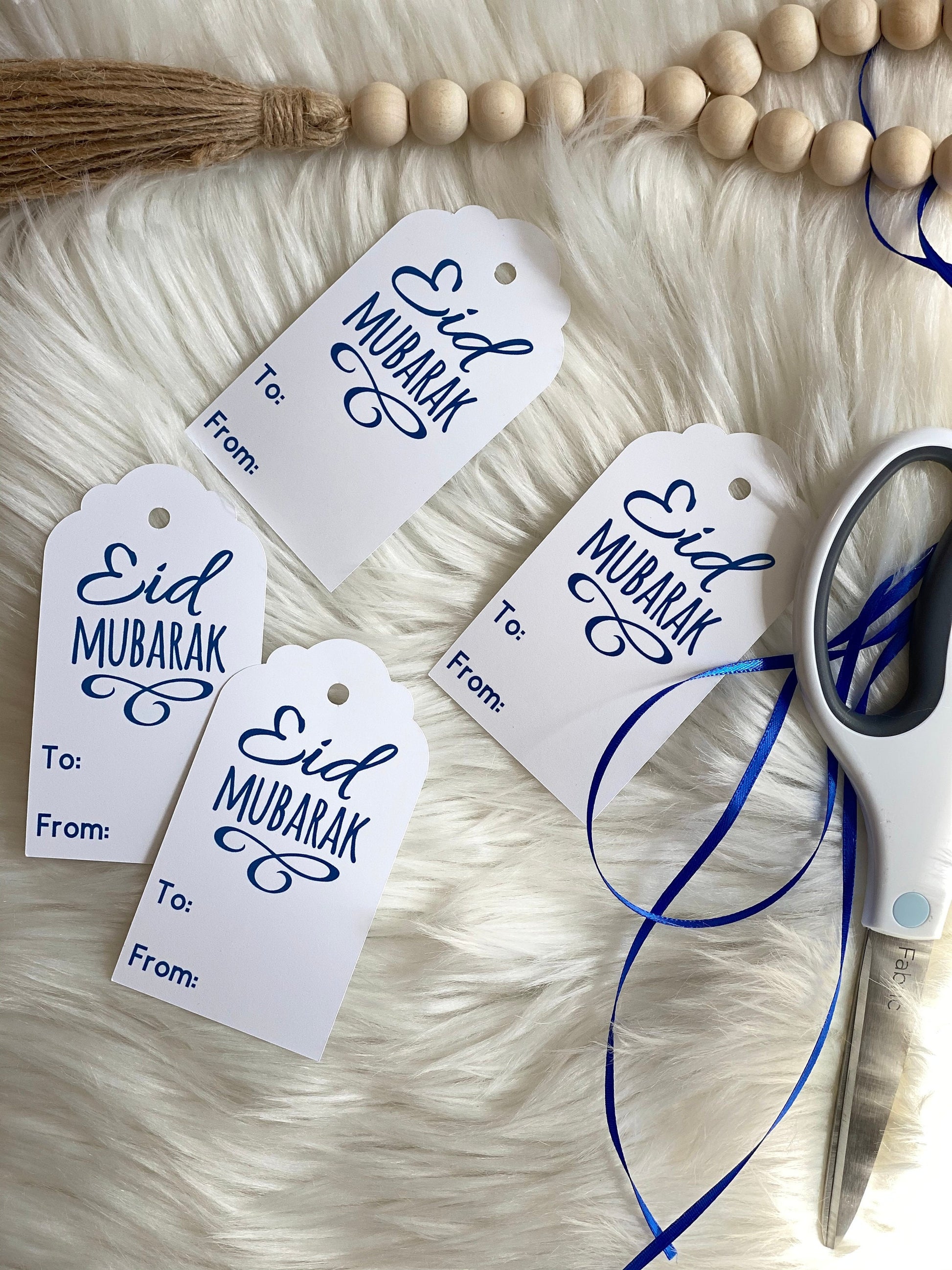 Eid Mubarak gift tags - set of 15