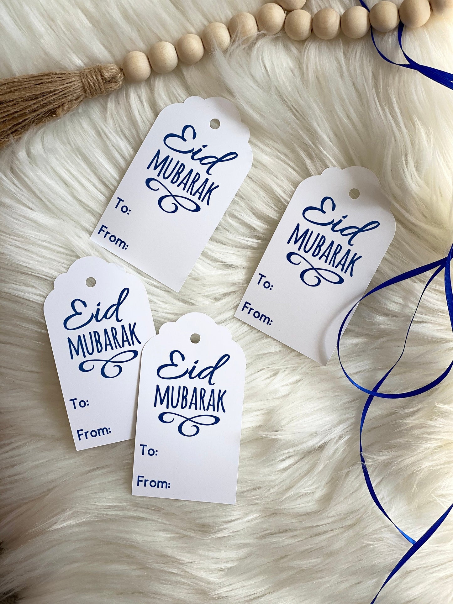 Eid Mubarak gift tags - set of 15