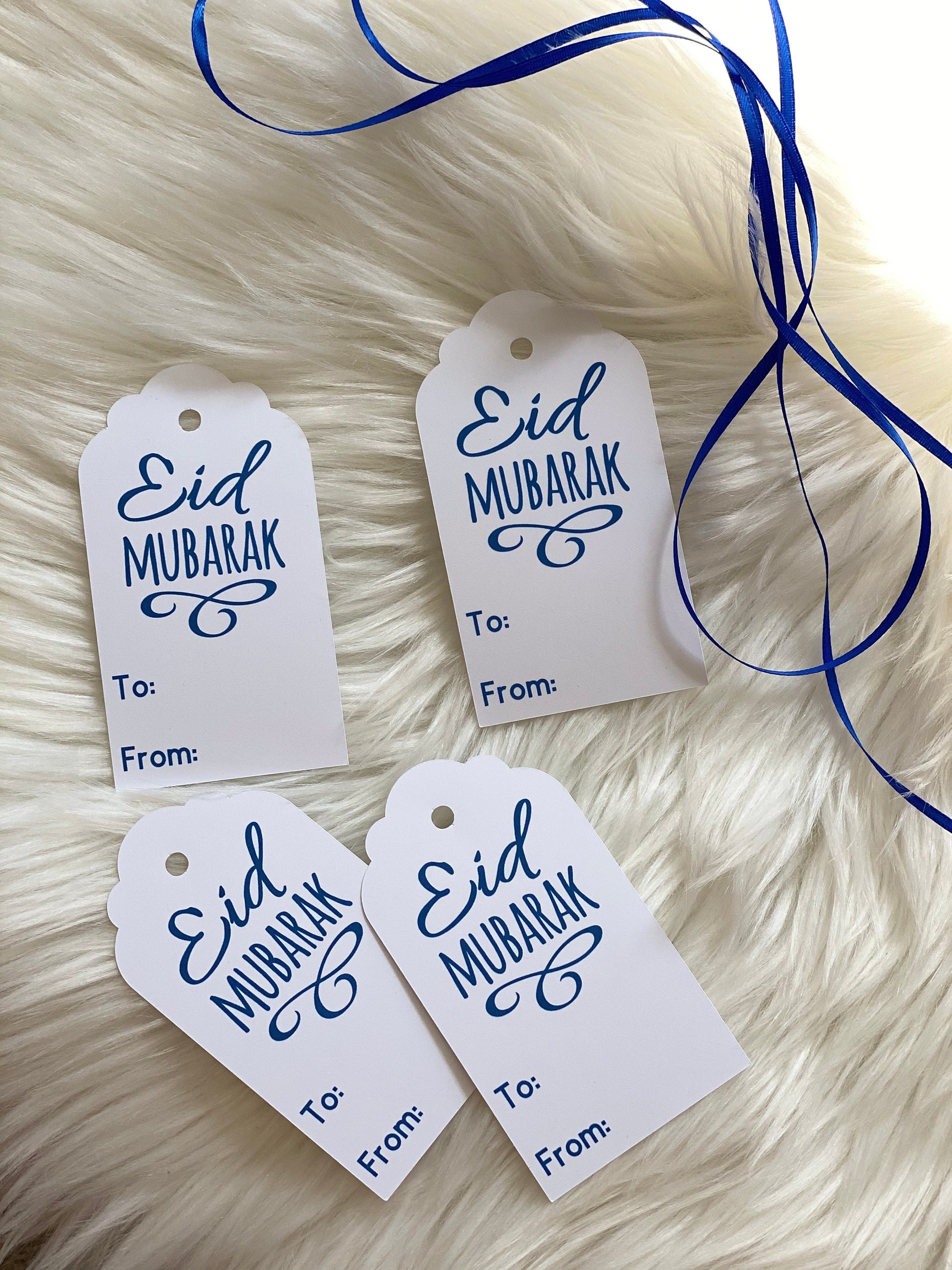 Eid Mubarak gift tags - set of 15