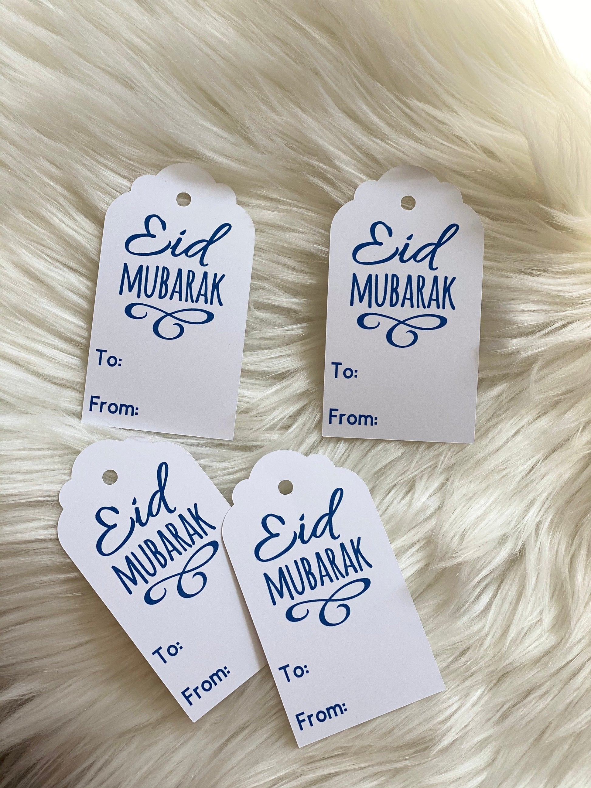 Eid Mubarak gift tags - set of 15