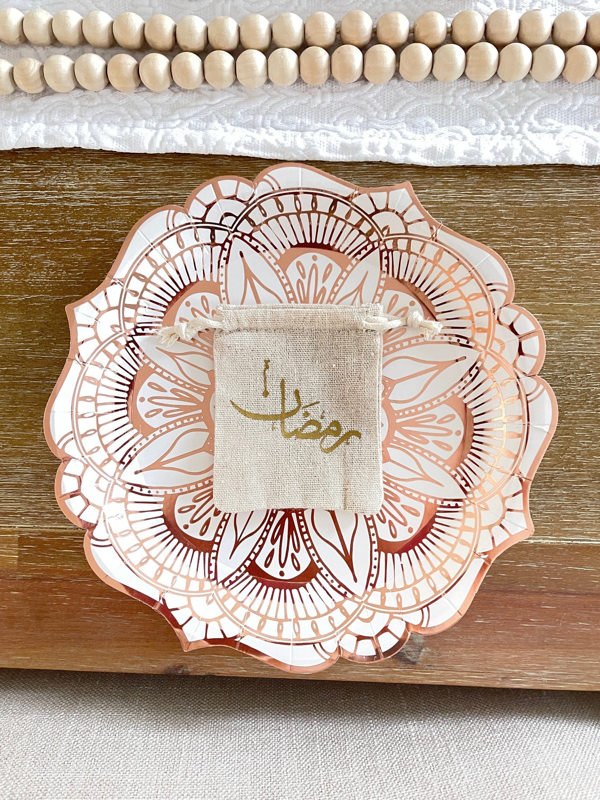 Set of 4 Ramadan favor bags - Ramadan mini goodie bags - Ramadan decorations