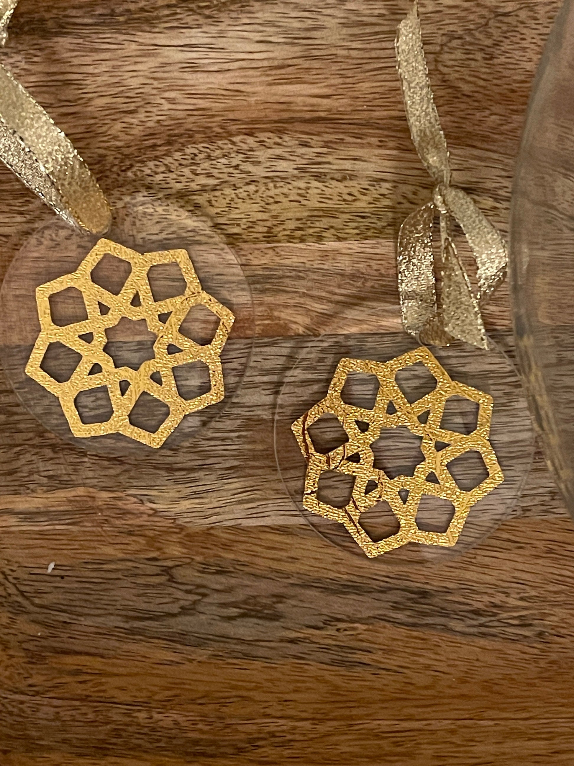 Ramadan acrylic ornament - islamic acrylic ornament - Arabic design acrylic ornament