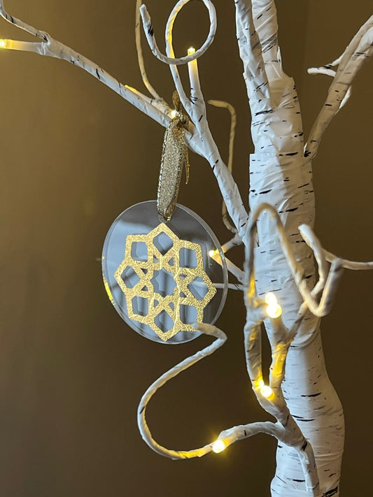 Ramadan acrylic ornament - islamic acrylic ornament - Arabic design acrylic ornament