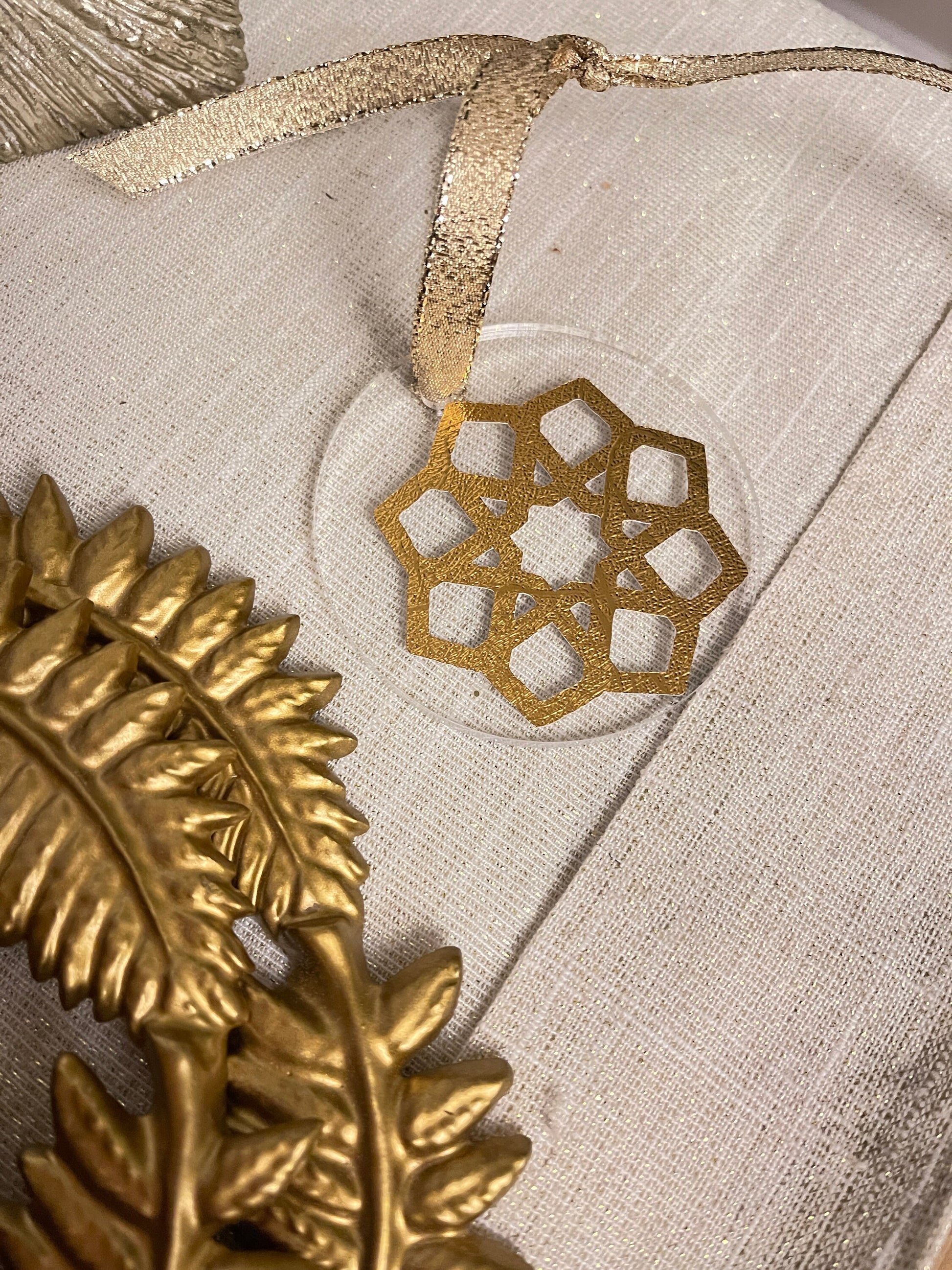 Ramadan acrylic ornament - islamic acrylic ornament - Arabic design acrylic ornament