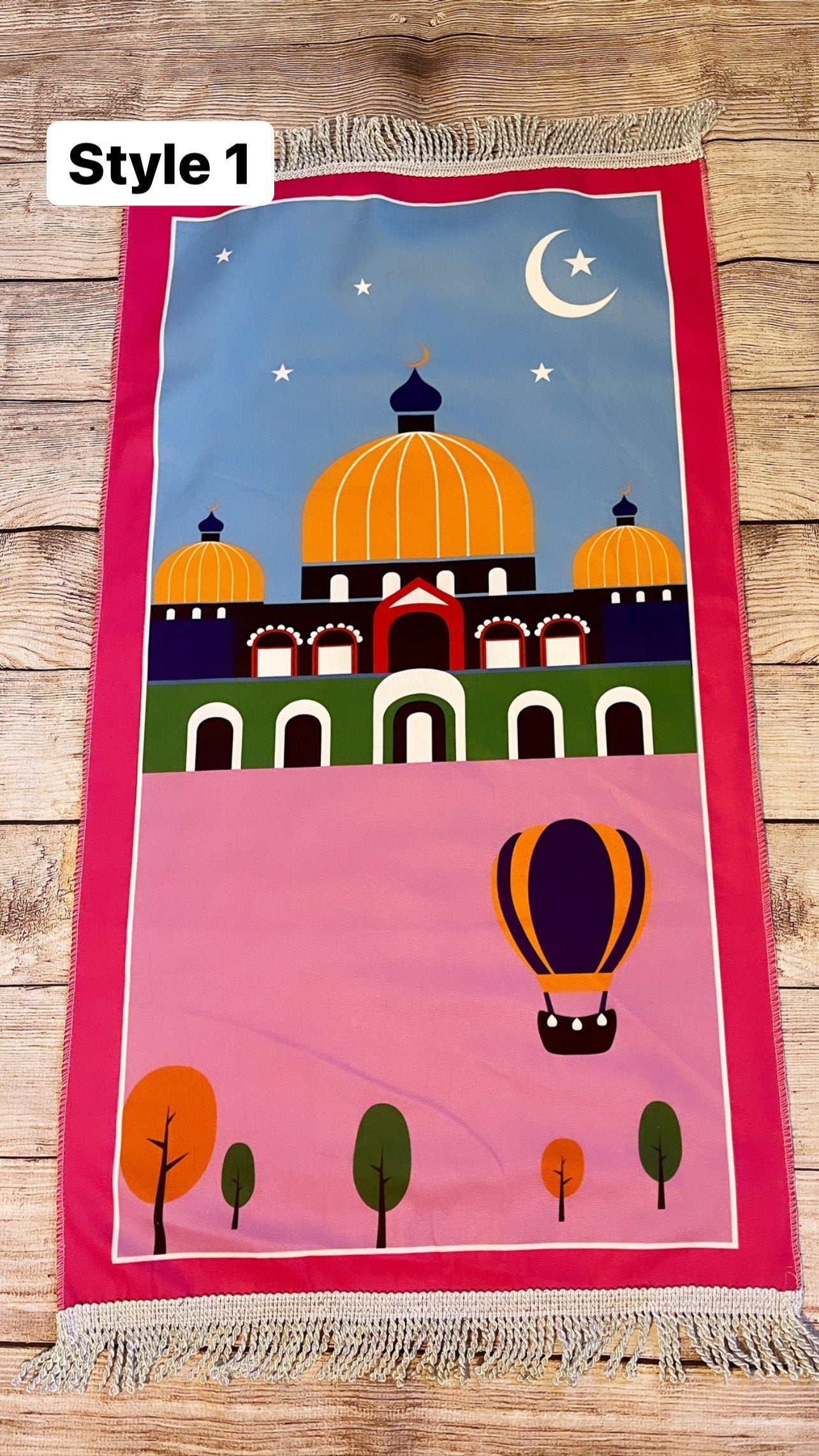 Personalized Prayer Mat, salah mat, muslim prayer rug