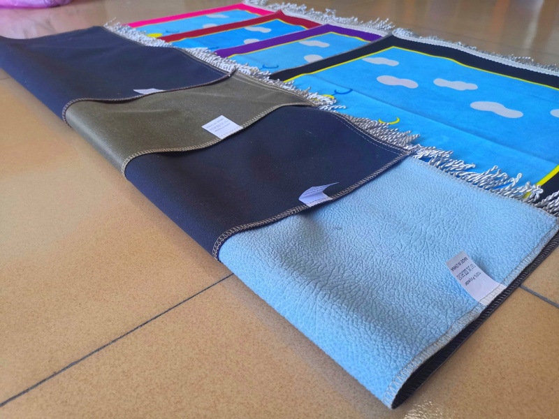 The back of the Muslim prayer rug