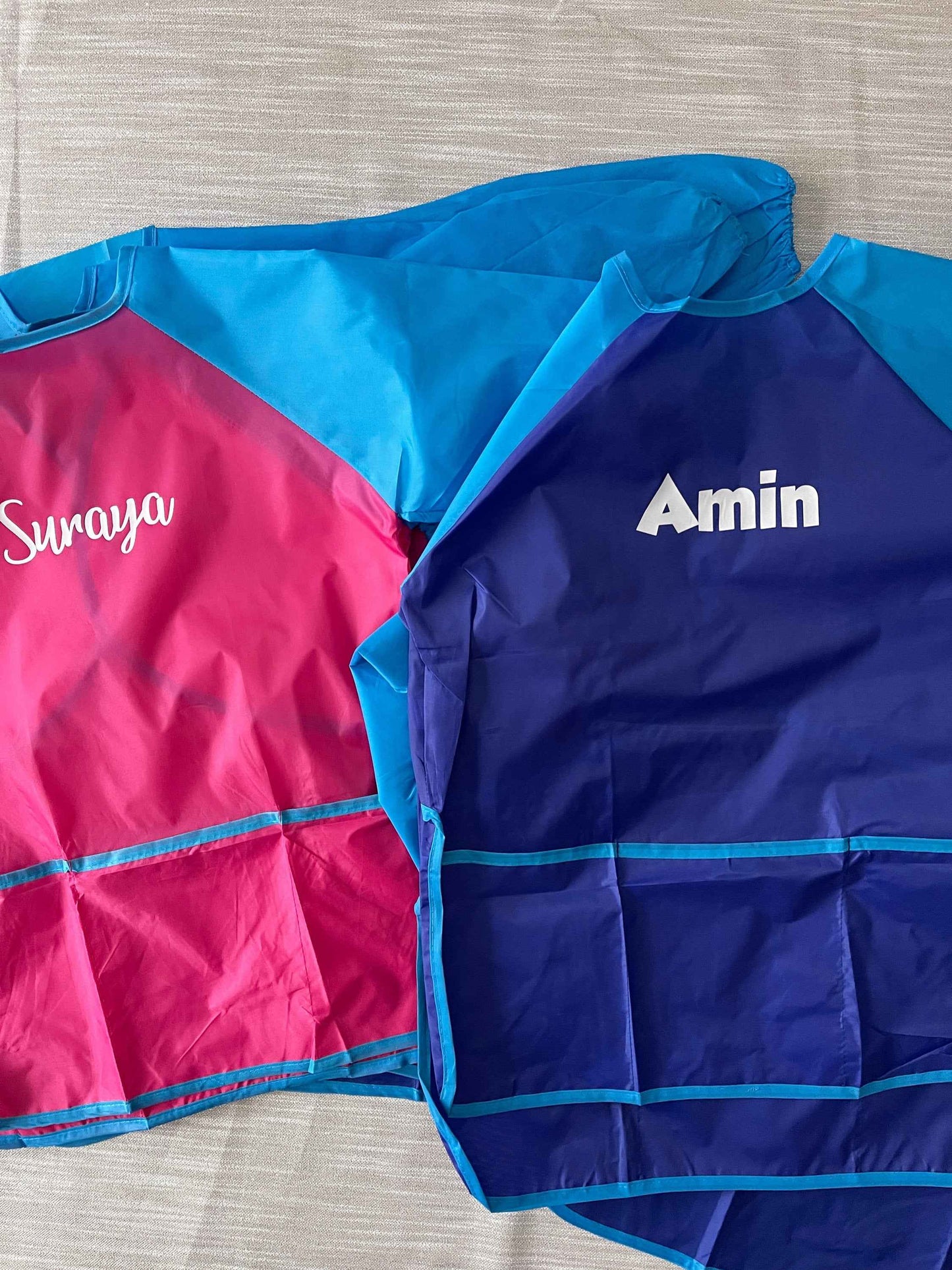 Personalized smocks for kids paint party favors paint party smocks, Personalised kids painting apron