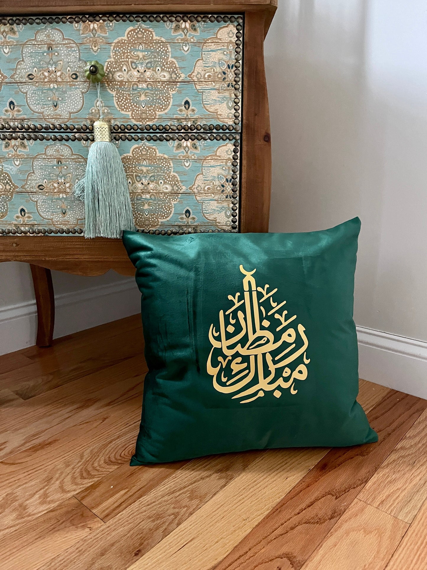 Ramadan Mubarak pillow cover Ramadan pillow case Ramadan decoration 18X18 inches