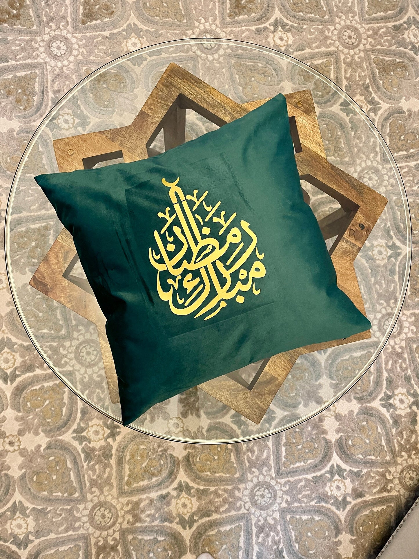 Ramadan Mubarak pillow cover Ramadan pillow case Ramadan decoration 18X18 inches