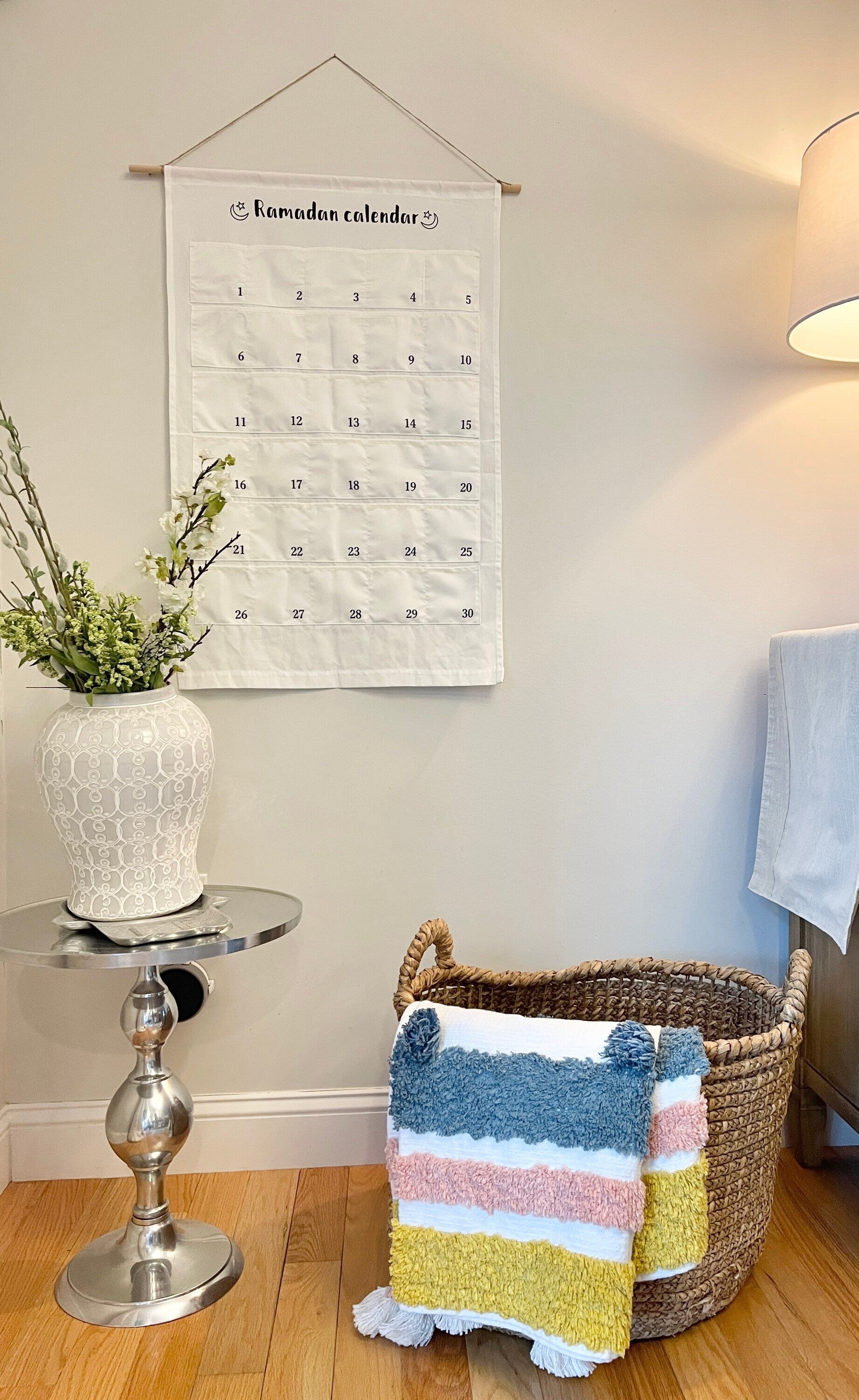 Ramadan Calendar for kids, Advent calendar, Ramadan decor, calendar, Ramadan Advent calendar, Ramadan and Eid calendar, Ramadan decoration