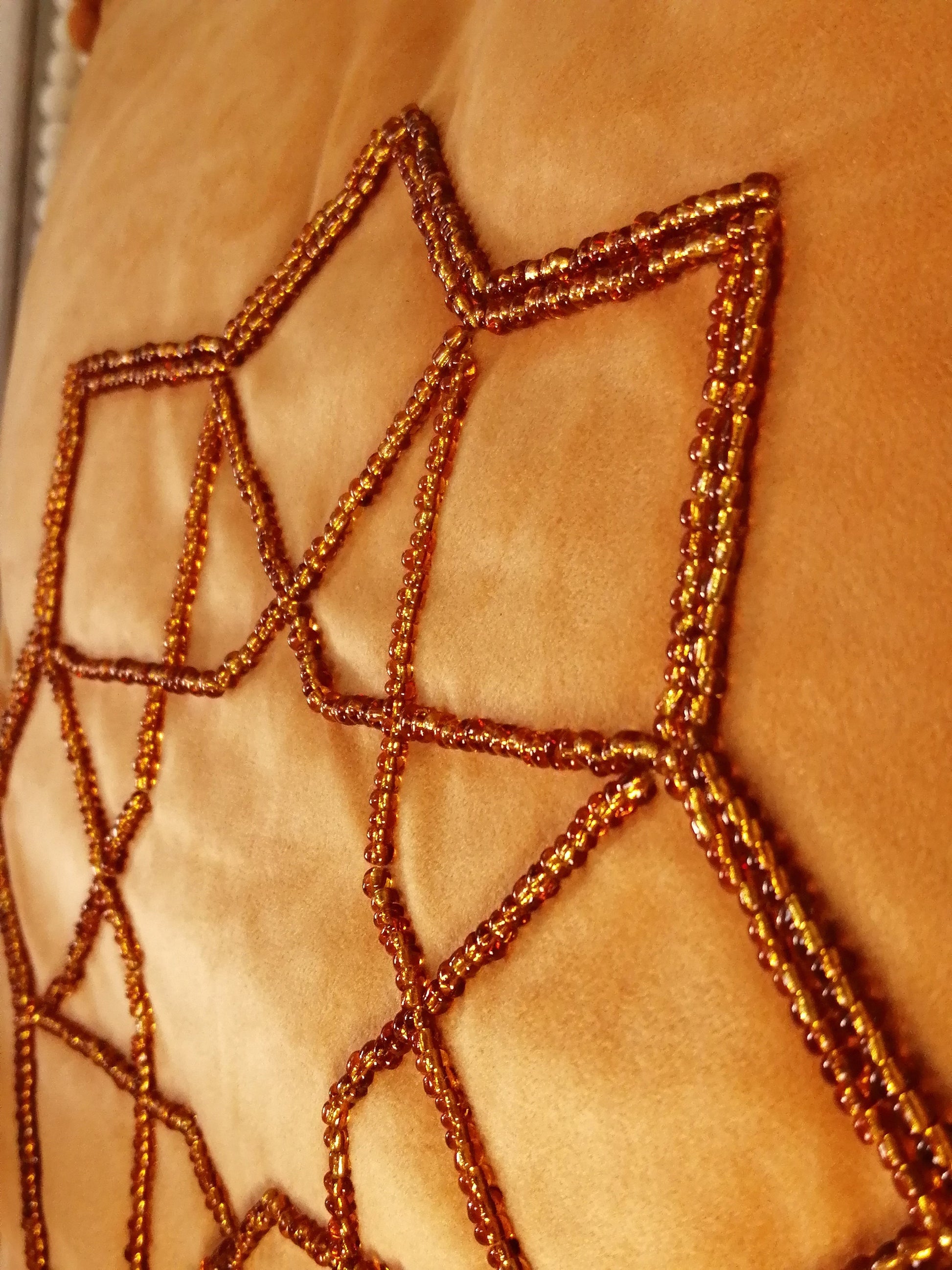 Ramadan Velvet Pillow Covers - Islamic Beaded Cushion Decor - Soft Velvet Ramadan Decoration - Islamic Design Pillowcases