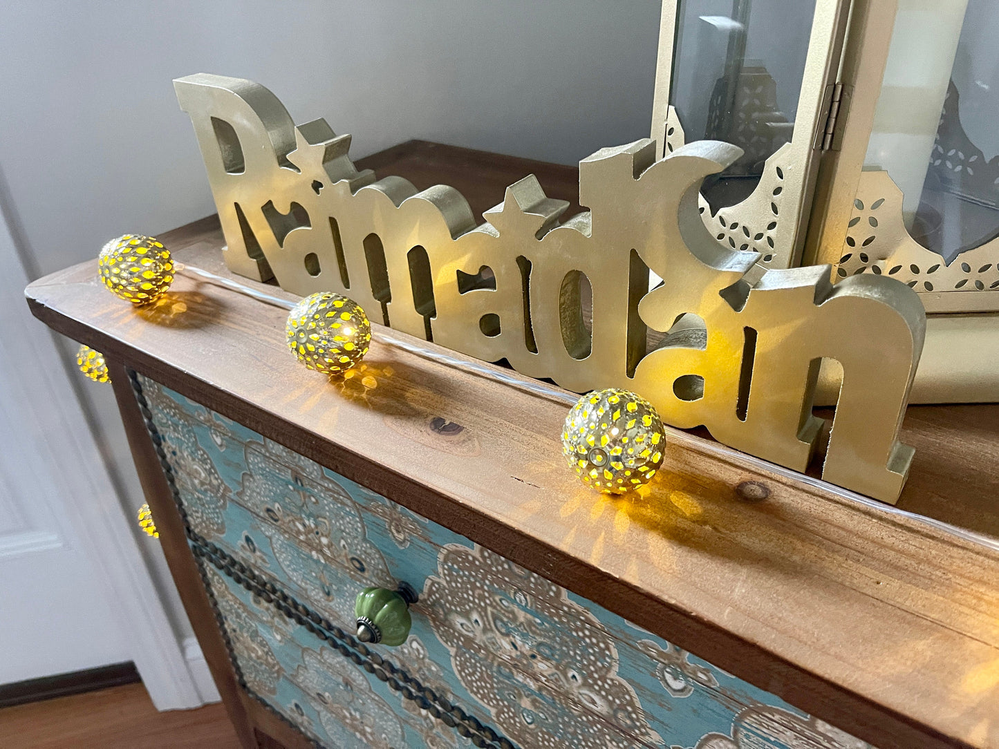 Ramadan decoration, wooden Ramadan decor, Wooden ramadan sign, Wooden Ramadan Mubarak Table Sign Decoration, Ramadan Party Decorations