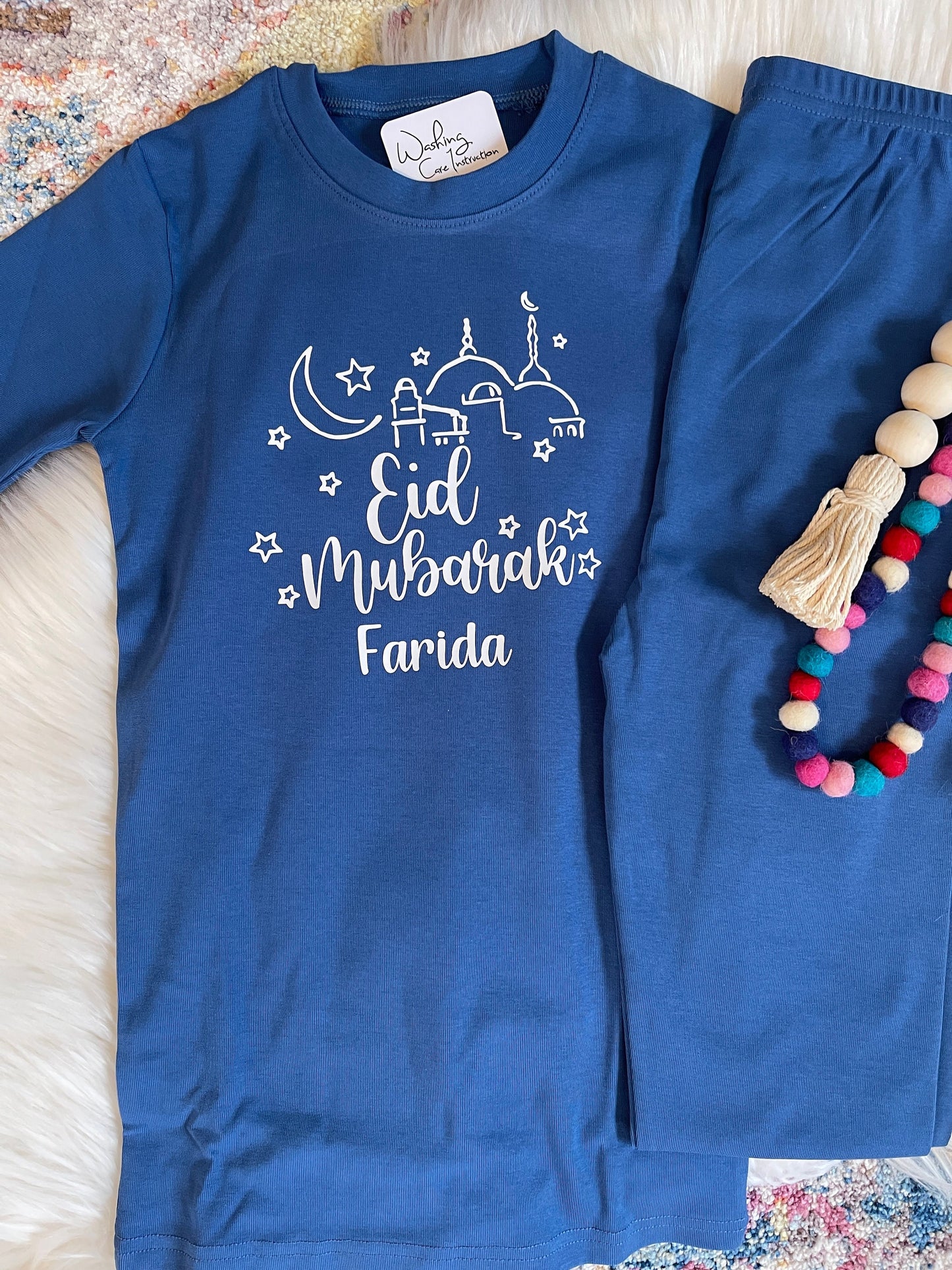 Eid Mubarak pajamas - Eid gifts - Eid pajamas - Ramadan Pajamas