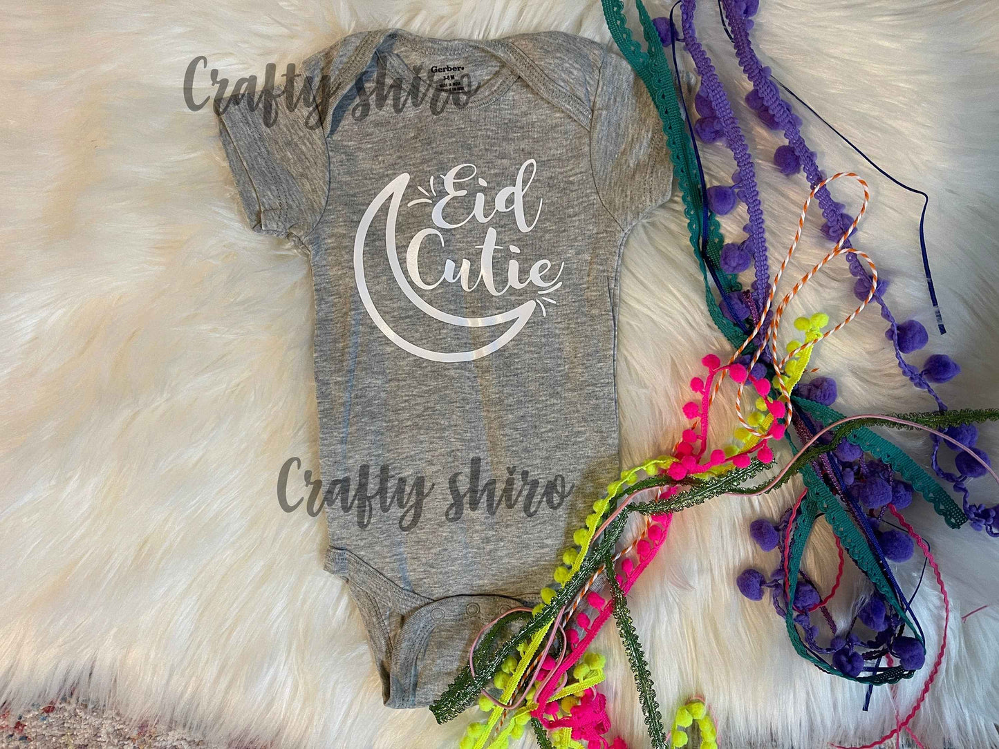 Eid Onesie for baby - Eid gifts for babies - Eid cutie onesie