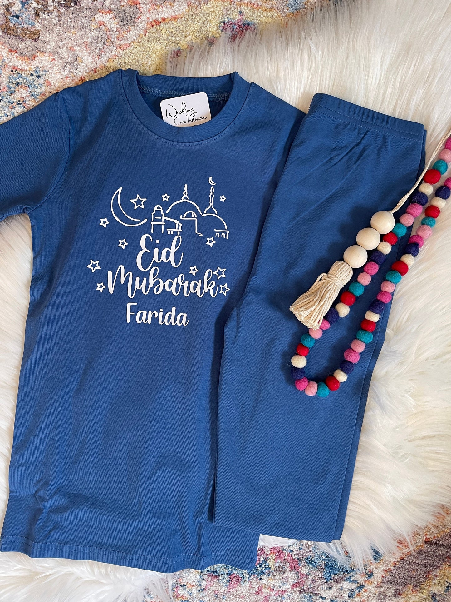 Eid Mubarak pajamas - Eid gifts - Eid pajamas - Ramadan Pajamas