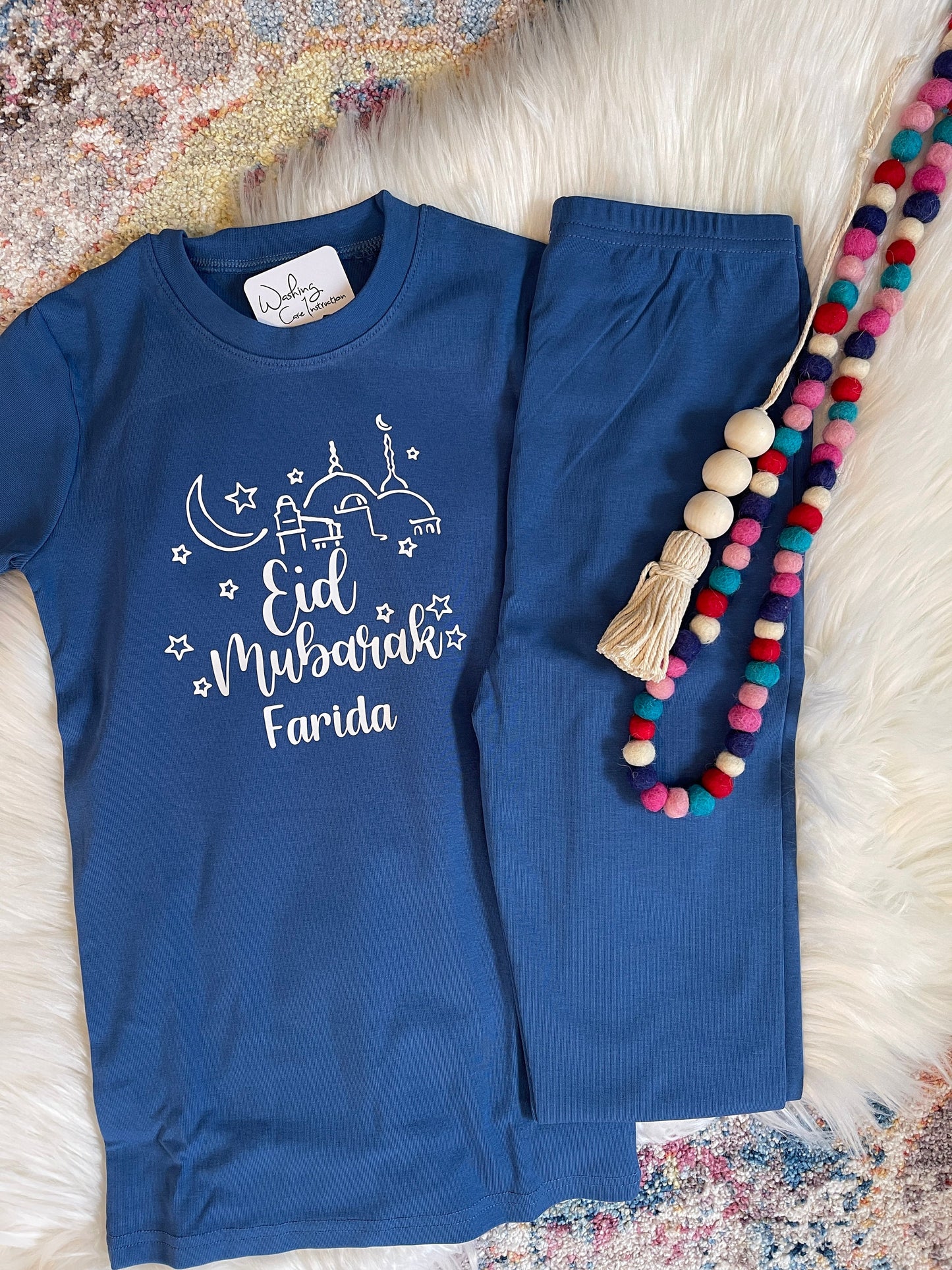 Eid Mubarak pajamas - Eid gifts - Eid pajamas - Ramadan Pajamas