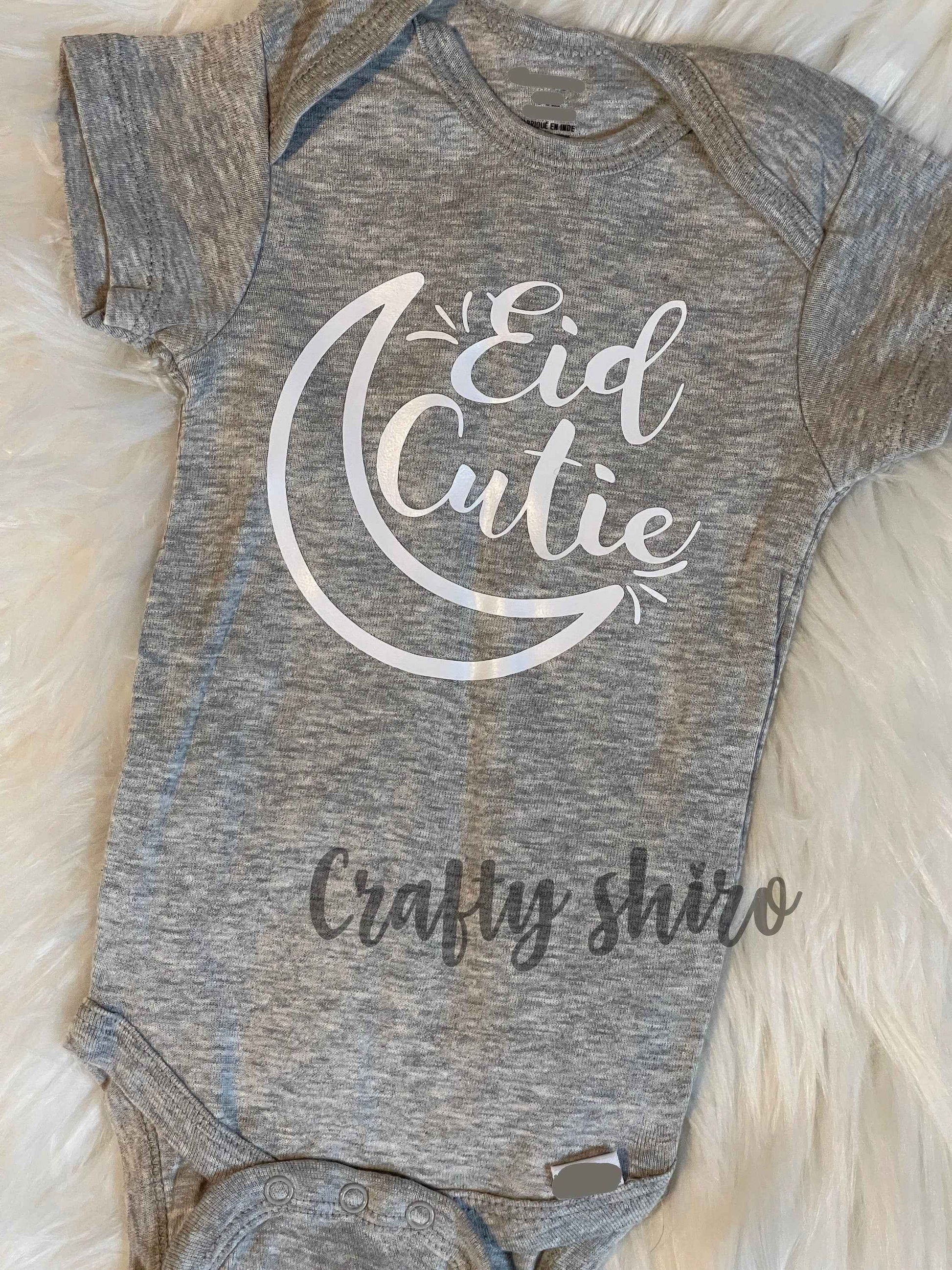 Eid Onesie for baby - Eid gifts for babies - Eid cutie onesie