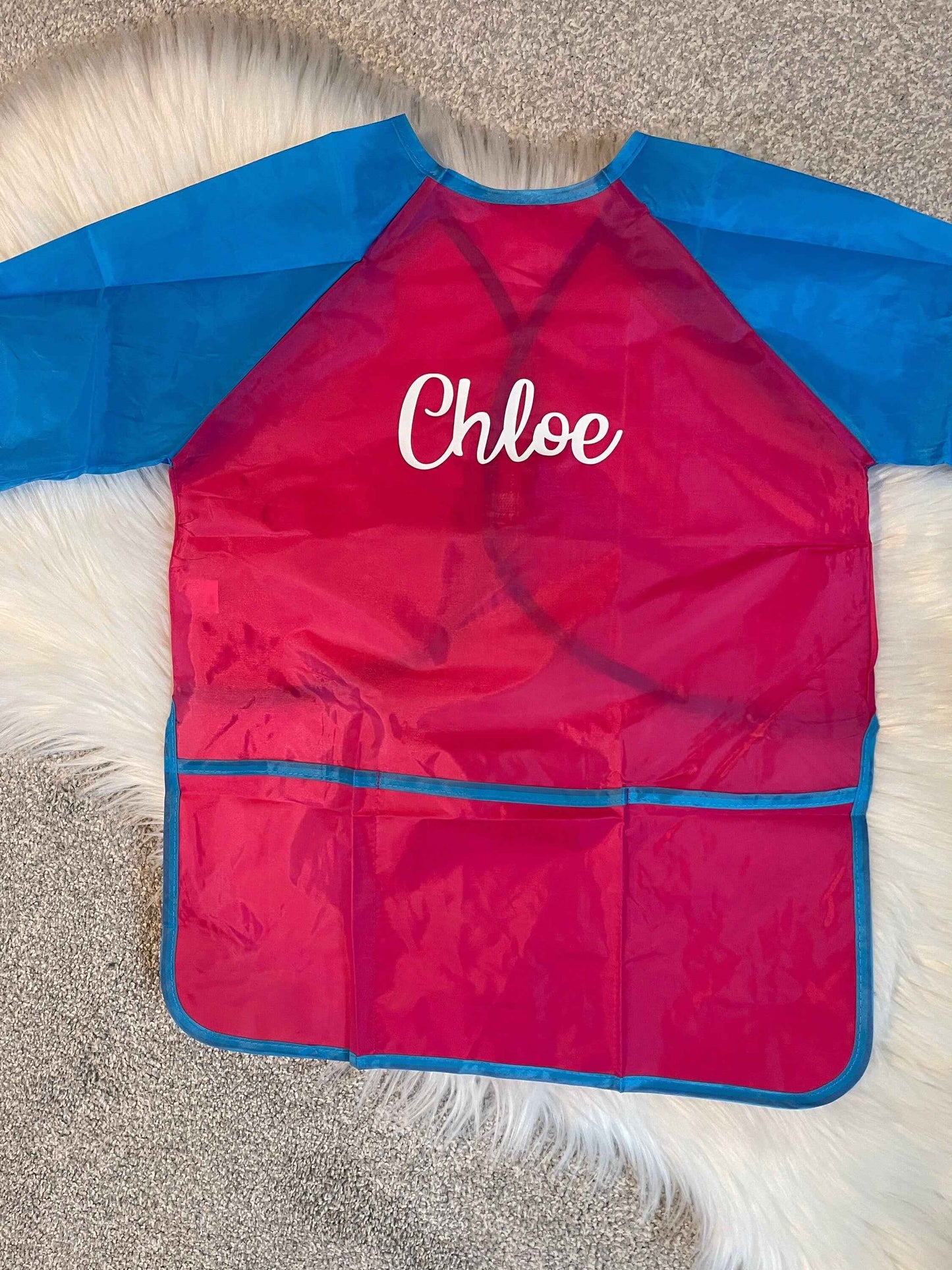 Personalized smocks for kids paint party favors paint party smocks, Personalised kids painting apron