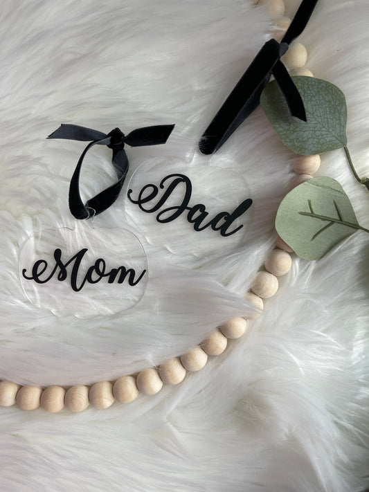 Thanksgiving Pumpkin acrylic ornament, personalized thanksgiving ornament, pumpkin fall decor, thanksgiving table decor