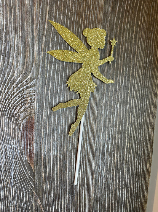 Fairy cake topper, fairy cake topper, girl birthday topper, girl birthday party, fairy birthday party