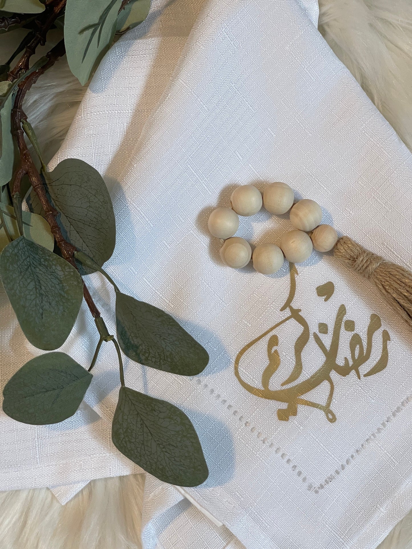 Ramadan Mubarak Napkins ( Set Of 4)