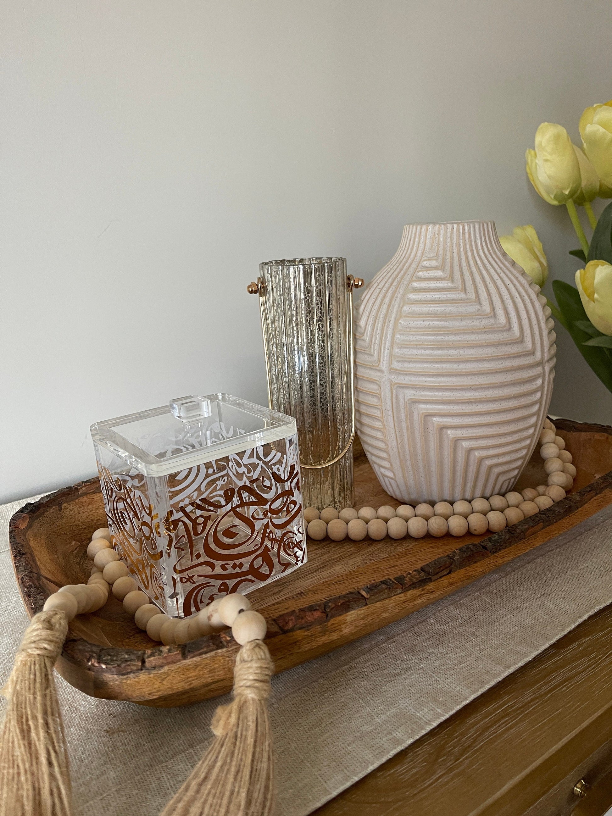 Ramadan acrylic box, Arabic calligraphy acrylic box for favors, Ramadan decor, Ramadan decoration, ramadan mubarak, ramadan party