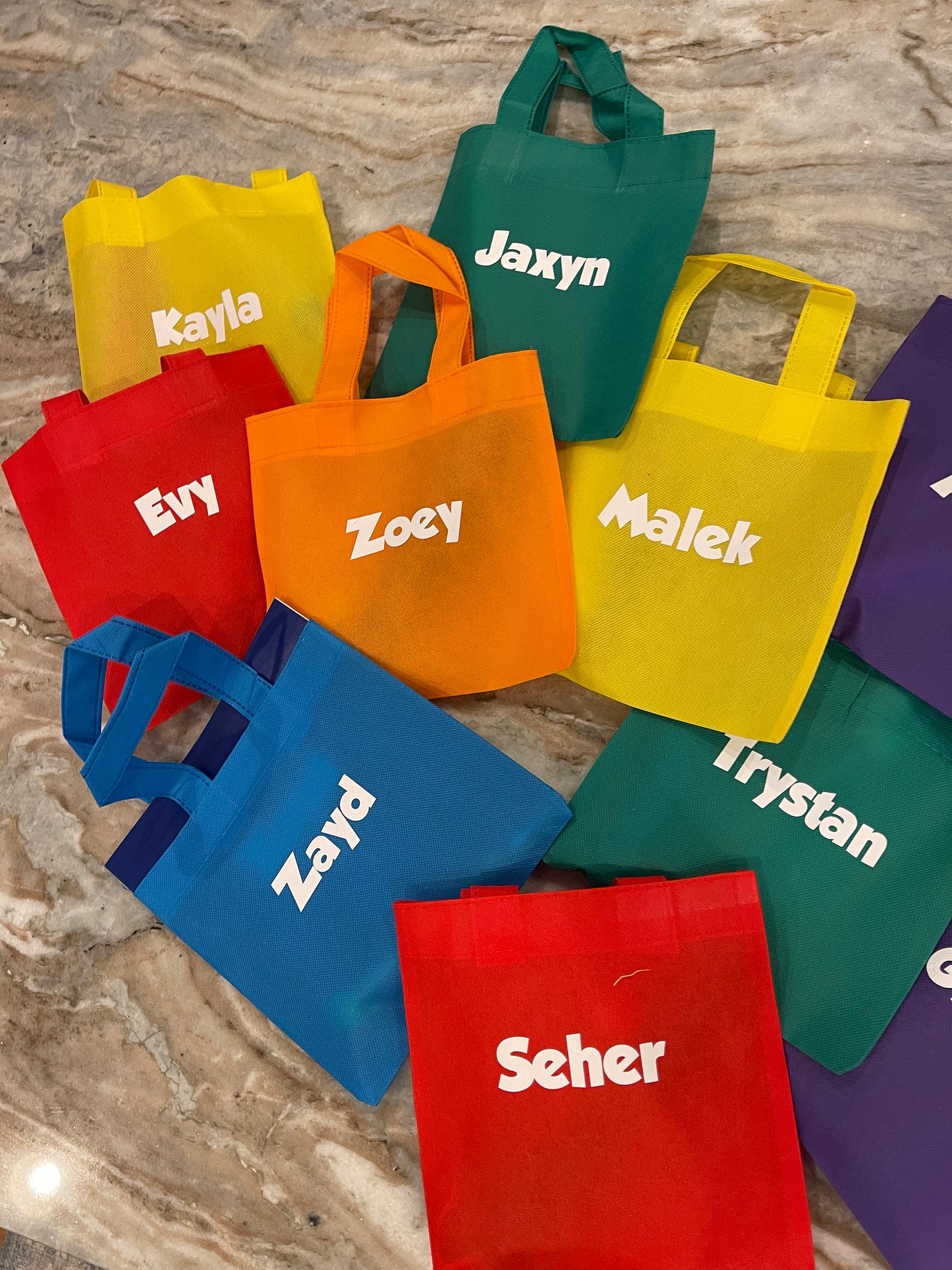 small favor bags for birthday party