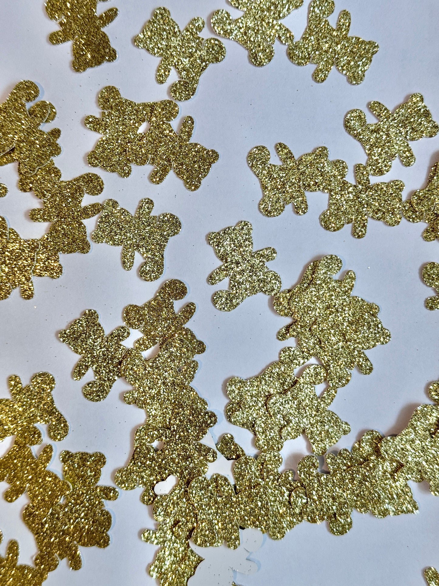 Gold Teddy Bear Baby Shower Decor | Bear Confetti | Teddy Bear Party | Party Decorations | Baby Shower Confetti | New Baby Decoration