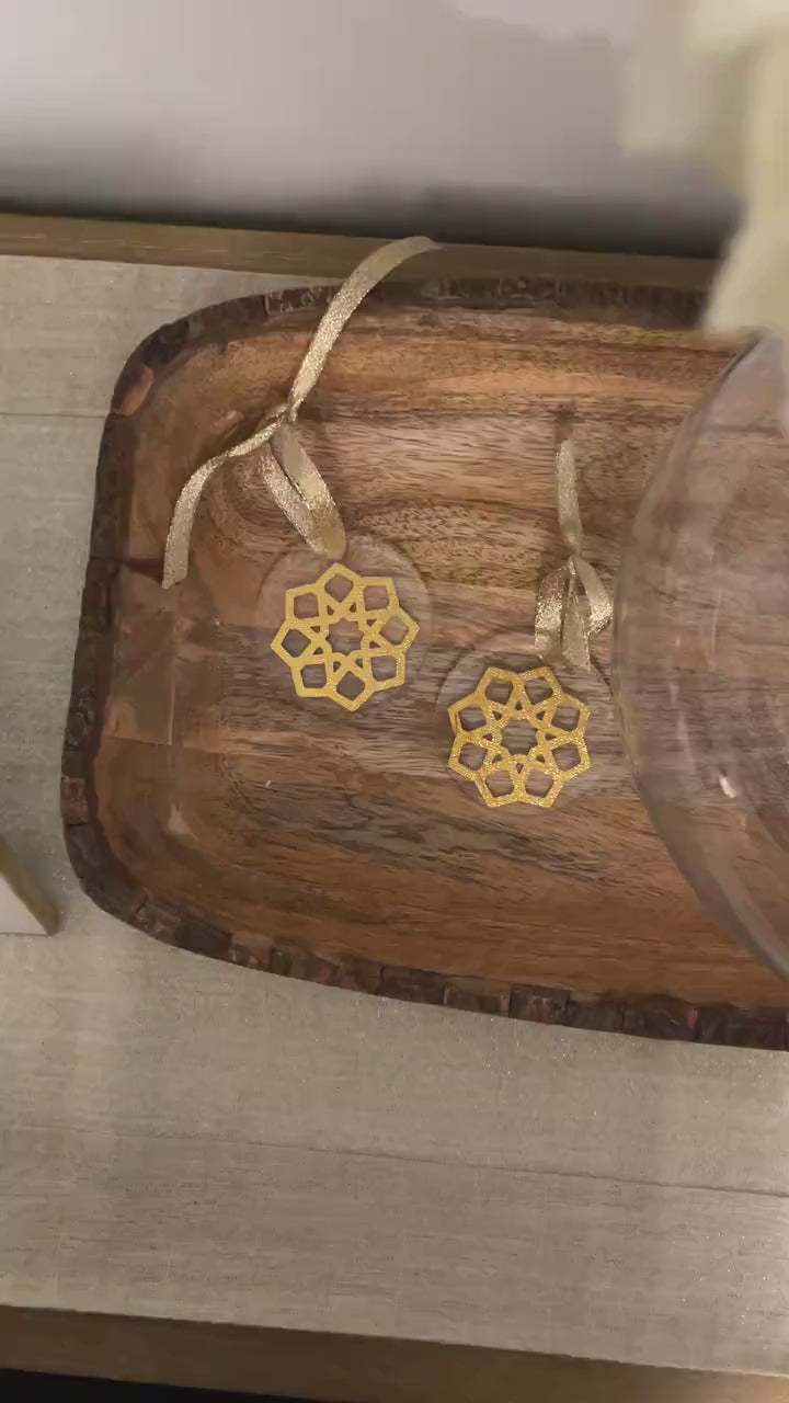 Ramadan acrylic ornament - islamic acrylic ornament - Arabic design acrylic ornament