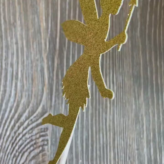 Fairy cake topper, fairy cake topper, girl birthday topper, girl birthday party, fairy birthday party